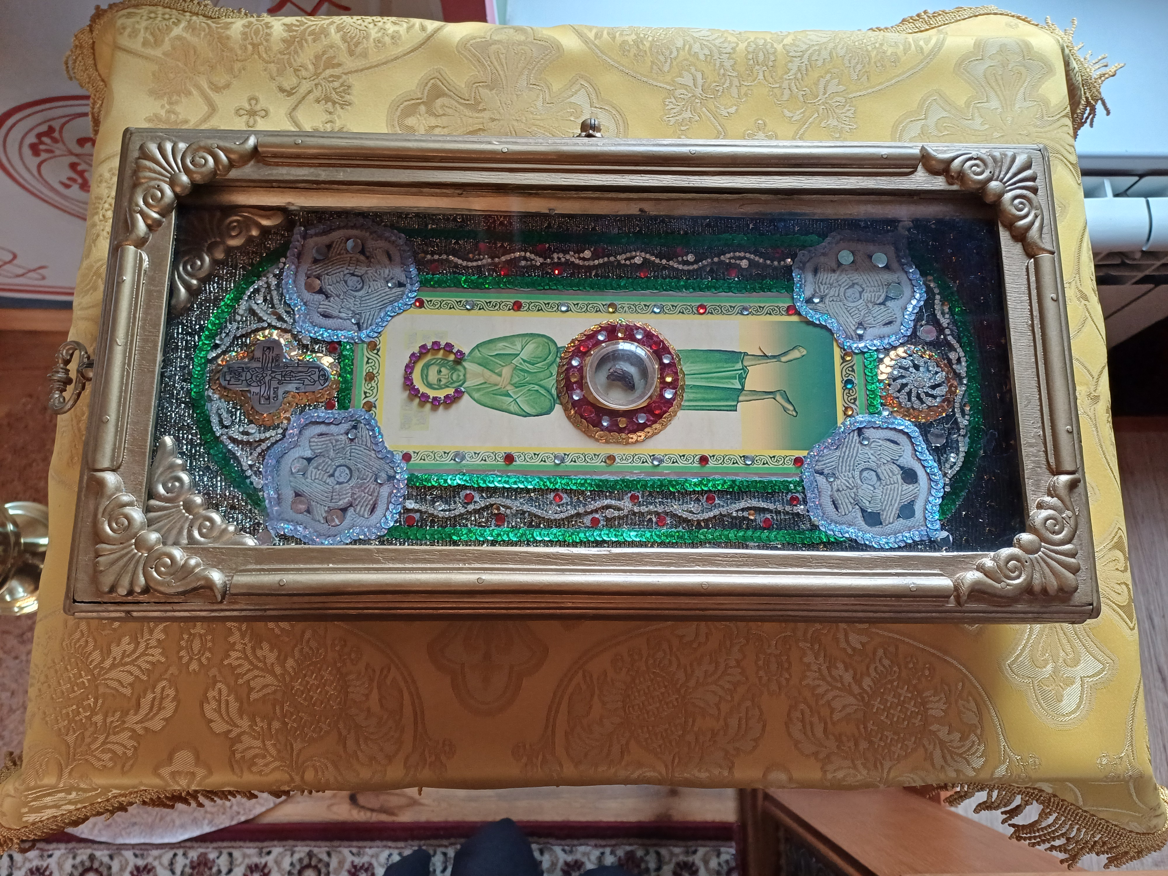 Мощи святого блж. Иоанна Тульского